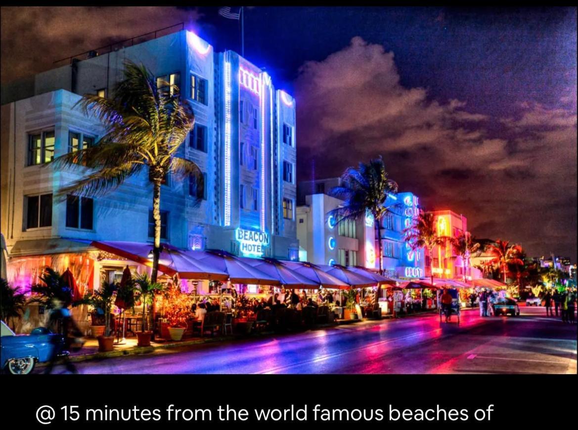 Beautiful House 7 Min From Miami Airport W Free Parking Apartment Exterior photo